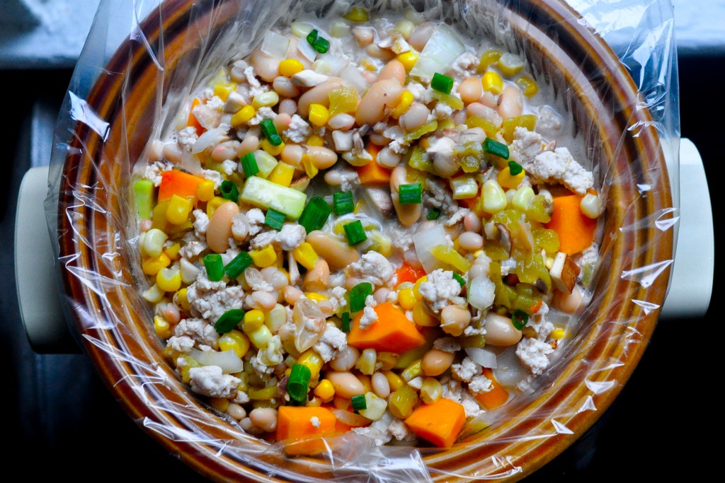 Crock Pot Turkey White Bean Chili with Butternut&nbsp;Squash